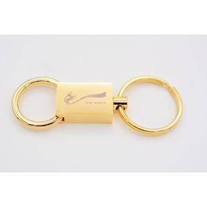 REMY MARTIN XO Charm Keychain Special Cognac Double Ended Gold Key Holder BinA16